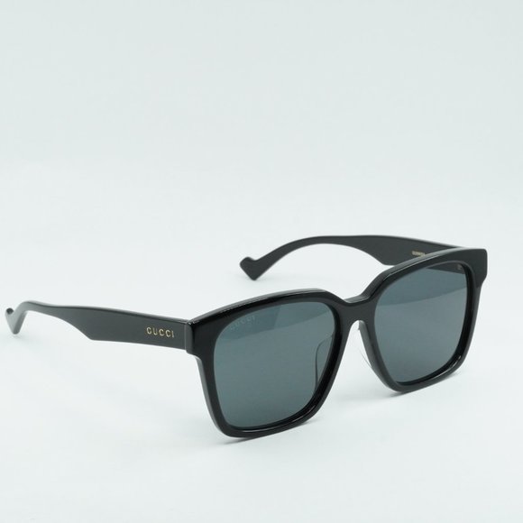 💯 NEW GUCCI GG0965SA 001 BLACK GREY SUNGLASSES - Picture 9 of 11